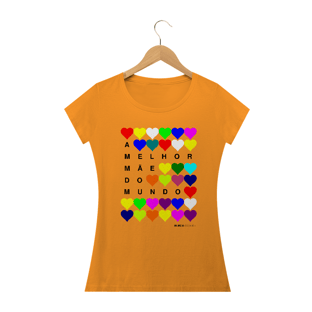 Nome do produtoA melhor mãe do mundo, Camiseta Feminina, Bluza.com.br