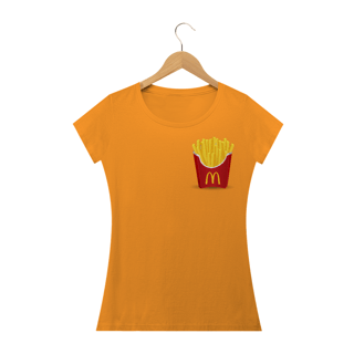 Nome do produto Camiseta Baby Long Quality Batata Frita Do Mc Donalds Tumblr Lanchonete