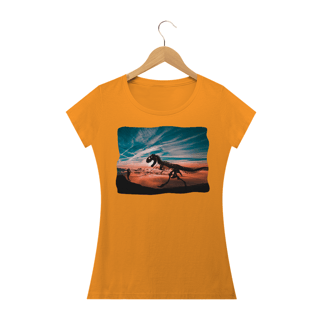 Nome do produto Camiseta Baby Long Quality Estampa Passeando com Dinossauro