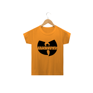 Nome do produtoCamiseta Infantil Wu Tang Clan Logo Tradicional Preto