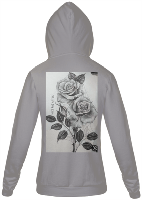 Nome do produto  moletom duas rosas masculina