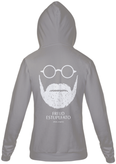 Nome do produto Moletom Feminino Freud Estupefato Logo