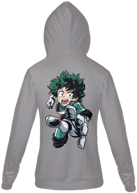 MOLETON MASCULINO IZUKO MIDORYA - BNHA