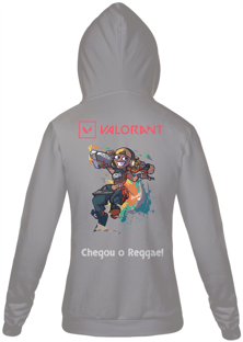 Nome do produtoMoletom Masculina CHEGOU O REGGAE