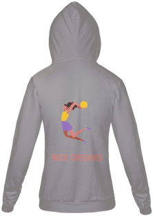 Nome do produtoMoletom Feminino, Basquete - Nox