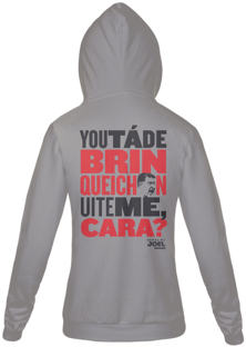 Nome do produtoCasaco do Canal |  You tá de Brinqueichon uite me cara? | Casaco de Moletom Masculino