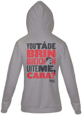 Casaco do Canal |  You tá de Brinqueichon uite me cara? | Casaco de Moletom Masculino
