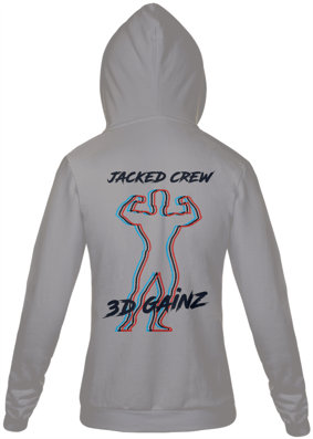 Moletom 3D GAINZ (Branco)