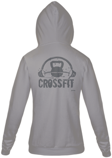 Moletom Unissex Crossfit com zipper Prime