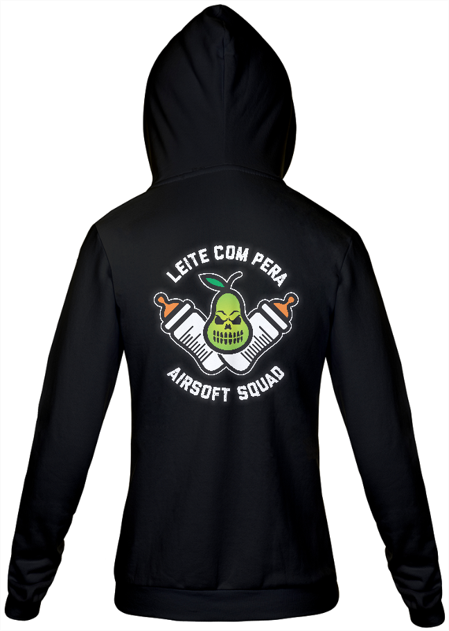 Nome do produto: Blusa Moletom Feminino Leite com Pera OFICIAL