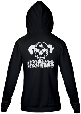 Moletom Feminino Insanos Caveira Branca