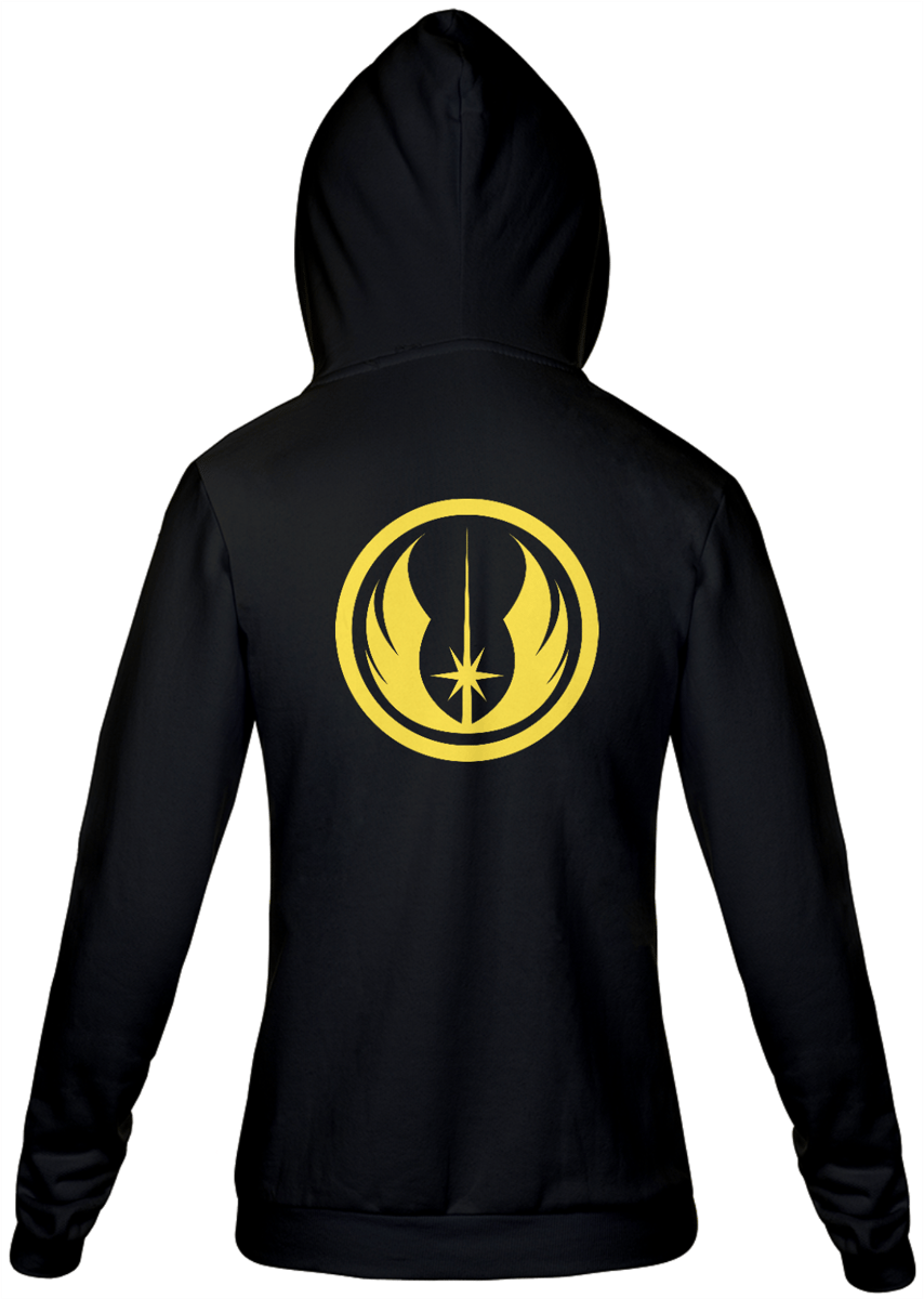 Moletom Feminino Ordem Jedi Nome do produto: Moletom Feminino Ordem Jedi