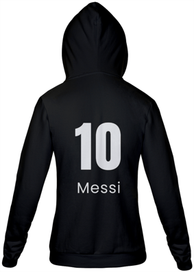 Corta vento preto, Messi 10