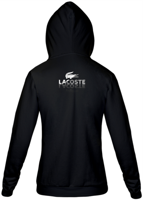 casaco moleton lacoste