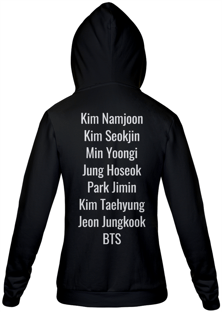 Nome do produtoMoleton Hino Das Armys