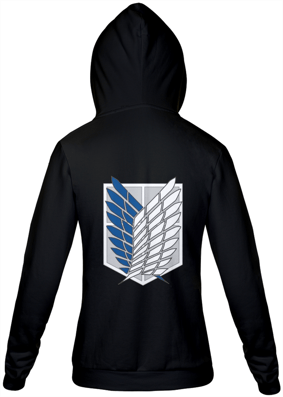 Moletom (Feminino) - Tropa de Reconhecimento Attack on Titan