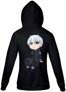 Nome do produtoMOLETON FEMININO KANEKI KEN - TOKYO GHOUL