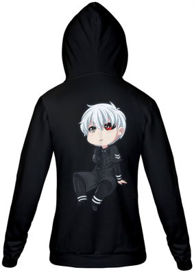 MOLETON FEMININO KANEKI KEN - TOKYO GHOUL