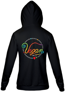Nome do produtoMoletom Valores Veganos Unisex