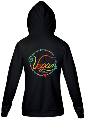 Moletom Valores Veganos Unisex