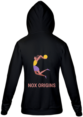 Moletom Feminino, Basquete - Nox
