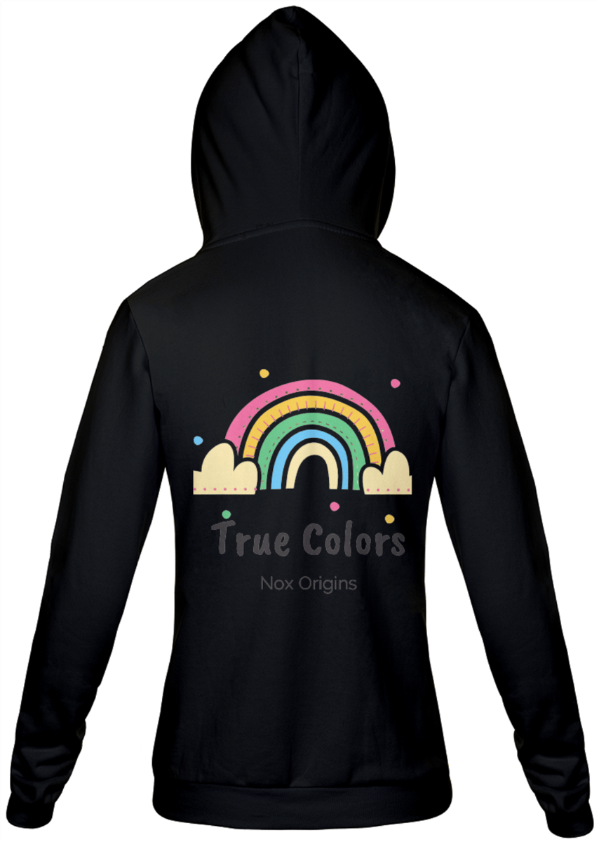 Nome do produto: Moletom Feminino, True Colors - Nox