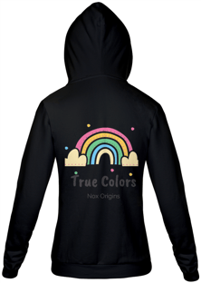 Nome do produtoMoletom Feminino, True Colors - Nox