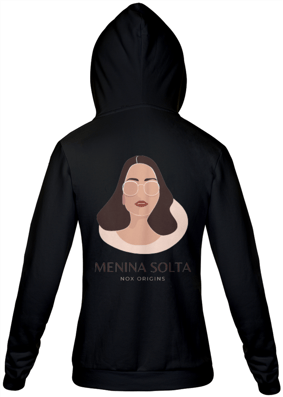 Moletom Feminino, Menina Solta - Nox