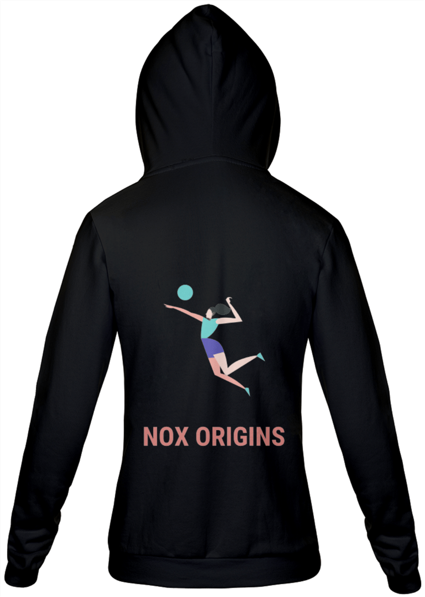 Nome do produto: Moletom Feminino, Vôlei - Nox