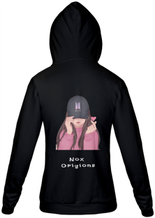 Nome do produtoMoletom Feminino, BTS - Nox