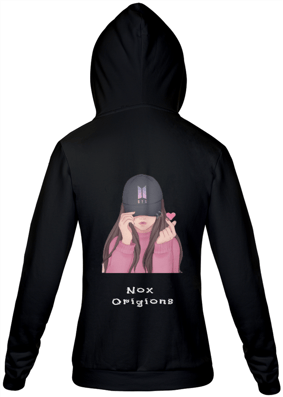 Moletom Feminino, BTS - Nox