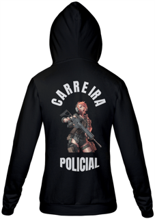 MOLETOM FEMININO CARREIRA POLICIAL