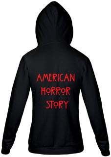 Nome do produto Jaqueta Moletom Masculino com Estampa da Série American Horror Story - AHS