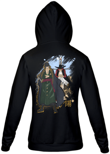 Nome do produtoPaulaYaang - Moletom Feminino - Zoro/Mihawk