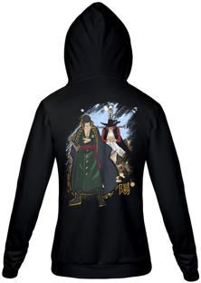 Nome do produtoPaulaYaang - Moletom Masculino - Zoro/Mihawk