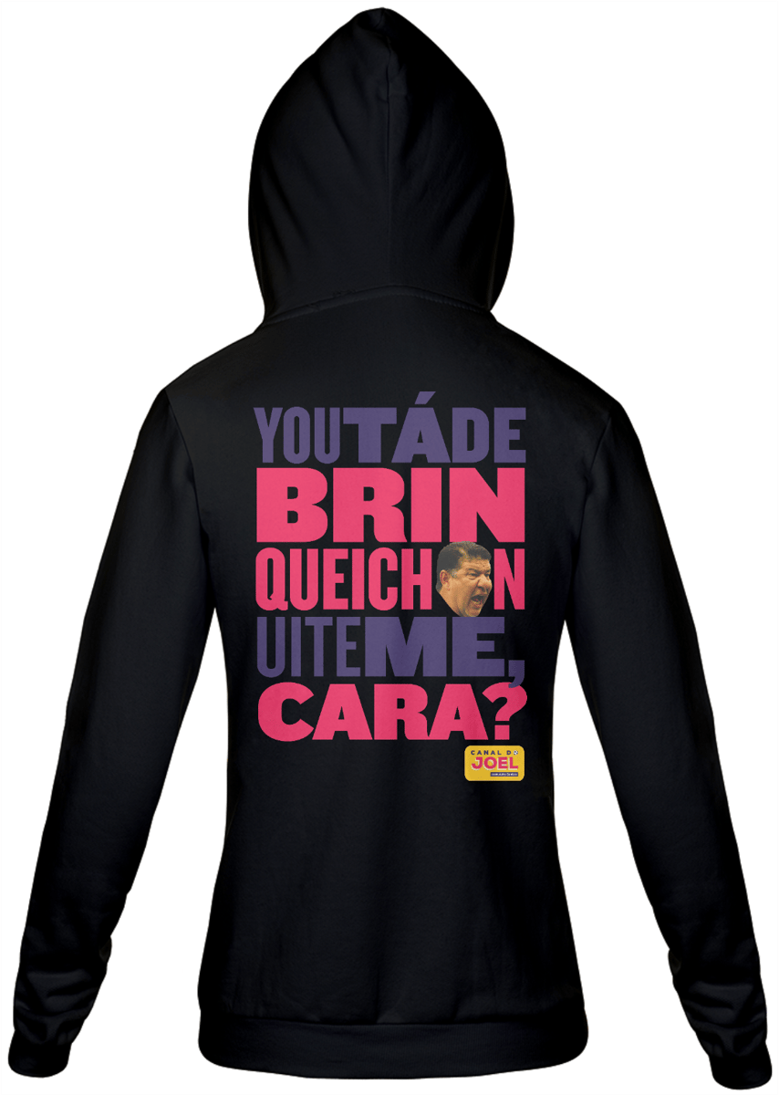 Nome do produto: Casaco do Canal |  You tá de Brinqueichon uite me cara? COLOR | Casaco de Moletom Masculino