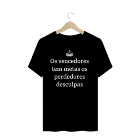 Camisa vencedores tem metas