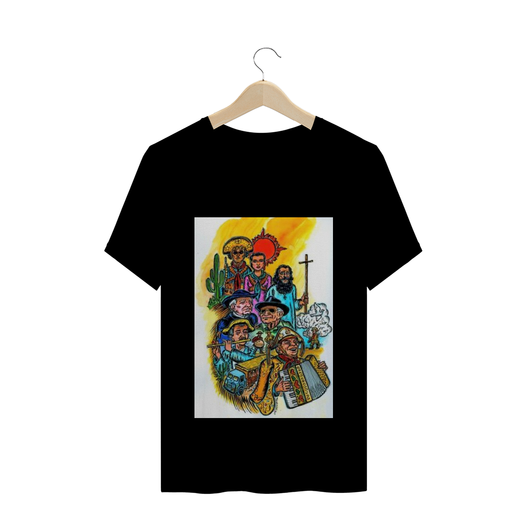 Nome do produto: Camiseta Dominguinhos no sertão