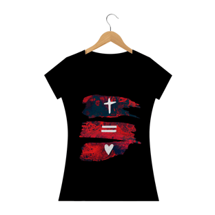 Nome do produtoCamiseta Cruz igual a amor