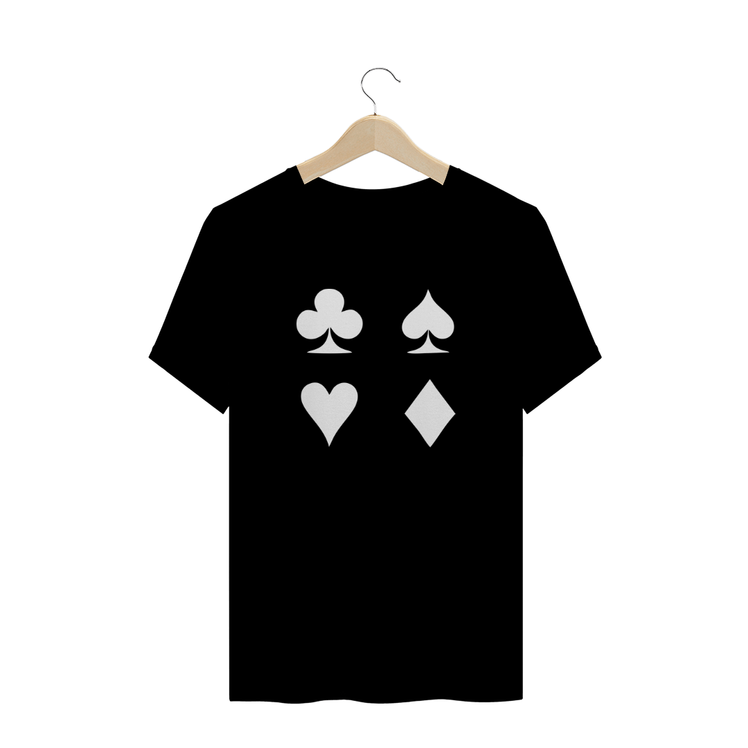 Camisa Cartas Baralho +Cores