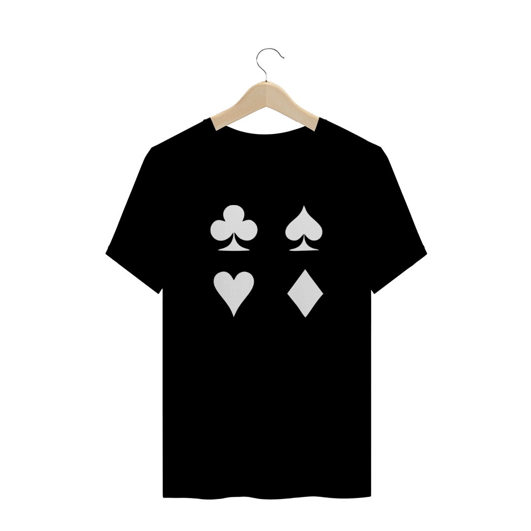 Nome do produto: Camisa Cartas Baralho +Cores