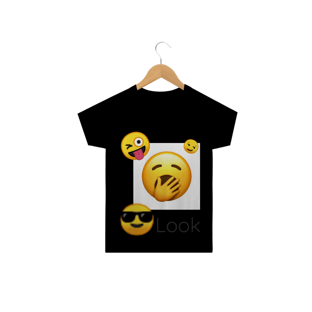 Nome do produtoCamiseta emoji infantil