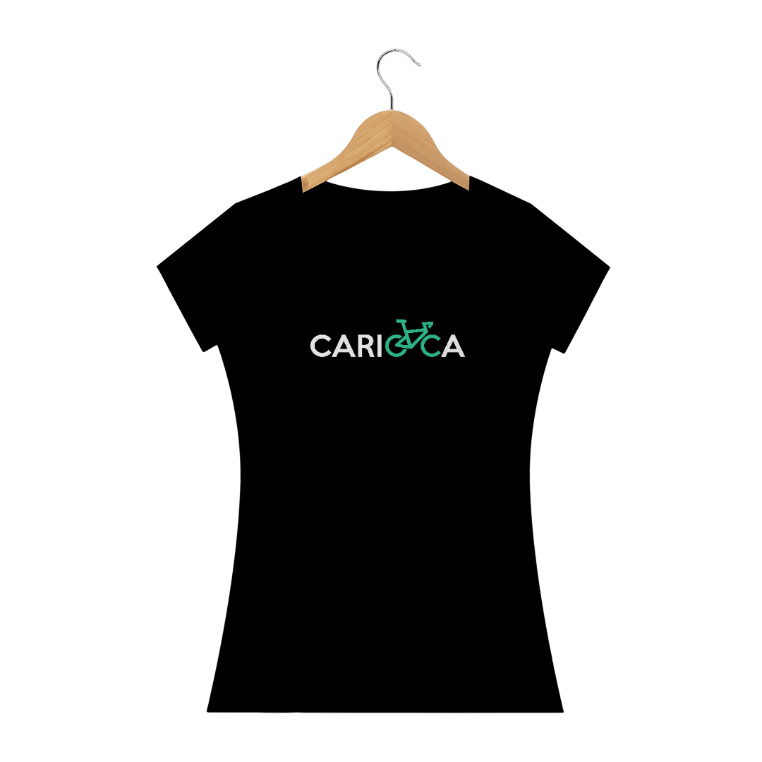 Camiseta Feminina Carioca Preta