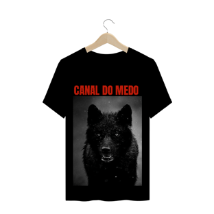 Nome do produtoCamiseta Masculina canal do medo 