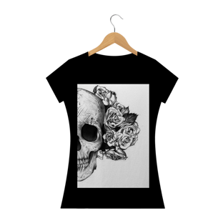 Nome do produtoCamiseta feminina caveira