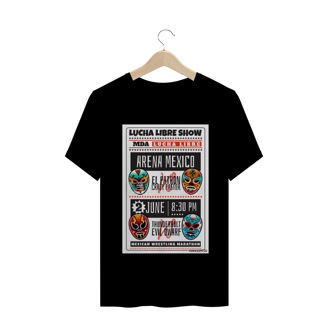 Nome do produto: Camiseta Lutcha Libre Show