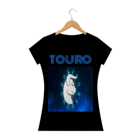 Camiseta baby look signo Touro