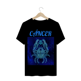 Camiseta masculina signo câncer