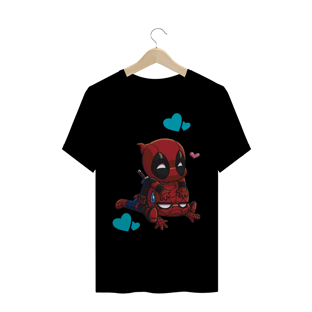 Nome do produtoCamiseta Masculina (Deadpool & Spider-Man)