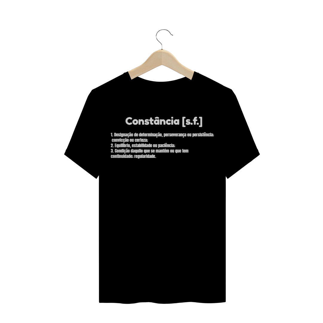 Nome do produto: Camiseta Quality - Constância